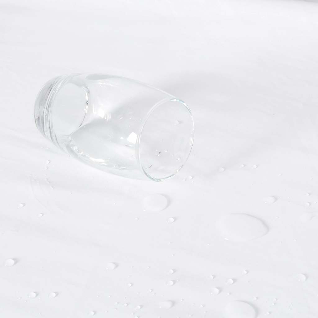VidaXL Matratzenschoner 2 Stück wasserdicht 140x200 cm Baumwolle weiß