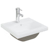 VIDAXL BAUBED -WAHMBAIN mit TAP 42x39x18 cm Keramik Weiß