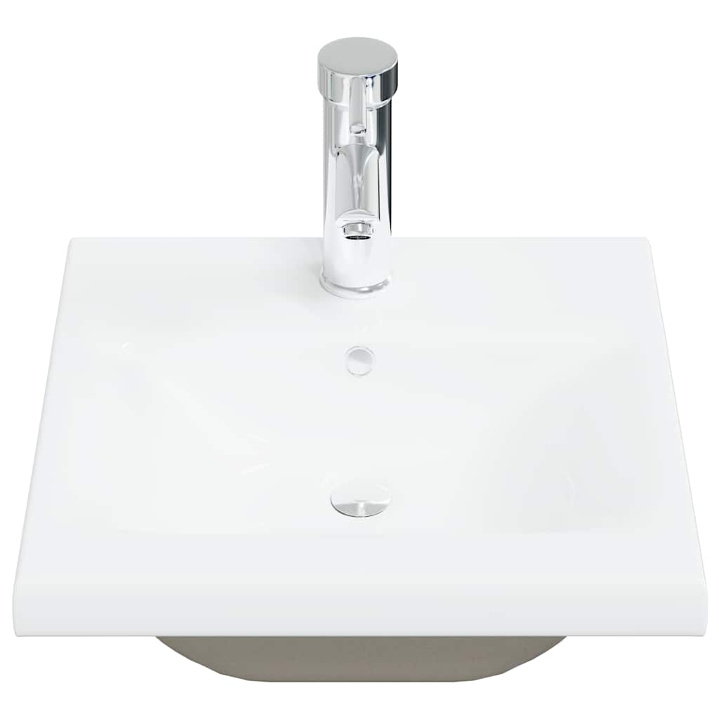 VIDAXL BAUBED -WAHMBAIN mit TAP 42x39x18 cm Keramik Weiß