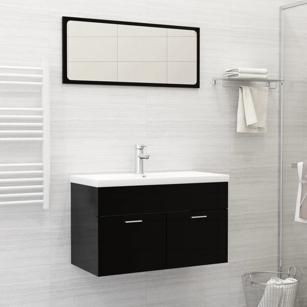VIDAXL BAURBED -WASHBAIN mit TAP 81x39x18 cm Keramik Weiß