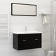 VIDAXL BAURBED -WASHBAIN mit TAP 81x39x18 cm Keramik Weiß