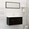 VIDAXL BAUBED -WAHMBAIN mit TAP 91x39x18 cm Keramik Weiß