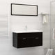 VIDAXL BAUBED -WAHMBAIN mit TAP 91x39x18 cm Keramik Weiß