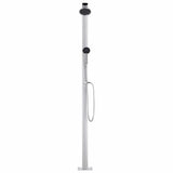 Vidaxl Outdoor -Dusche 215 cm Aluminium - afbeelding 2