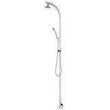 Vidaxl Outdoor -Dusche 215 cm Aluminium - afbeelding 3