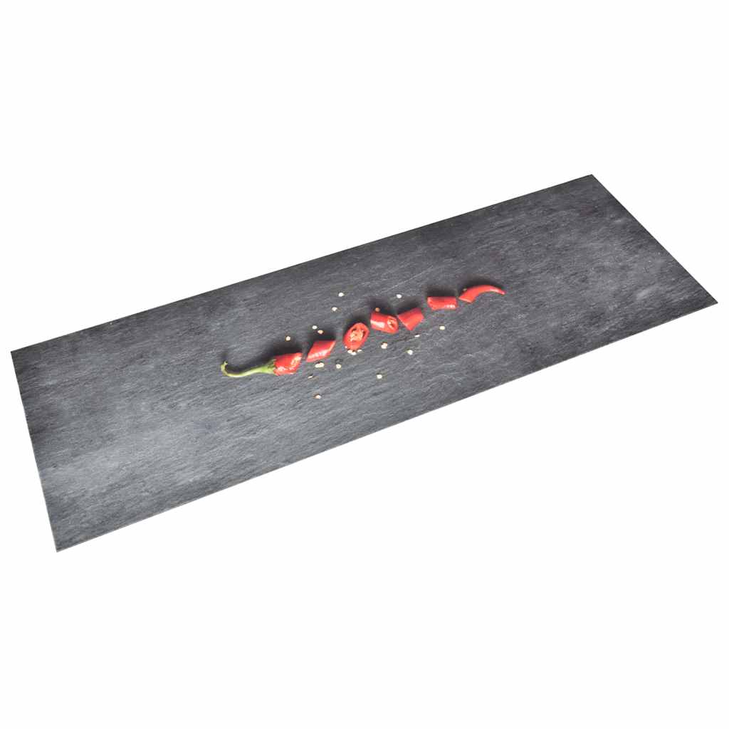 Vidaxl Küchenmatte Waschbarer Pfeffer 60x180 cm