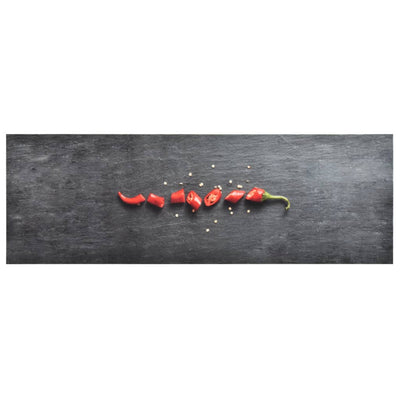 Vidaxl Küchenmatte Waschbarer Pfeffer 60x300 cm