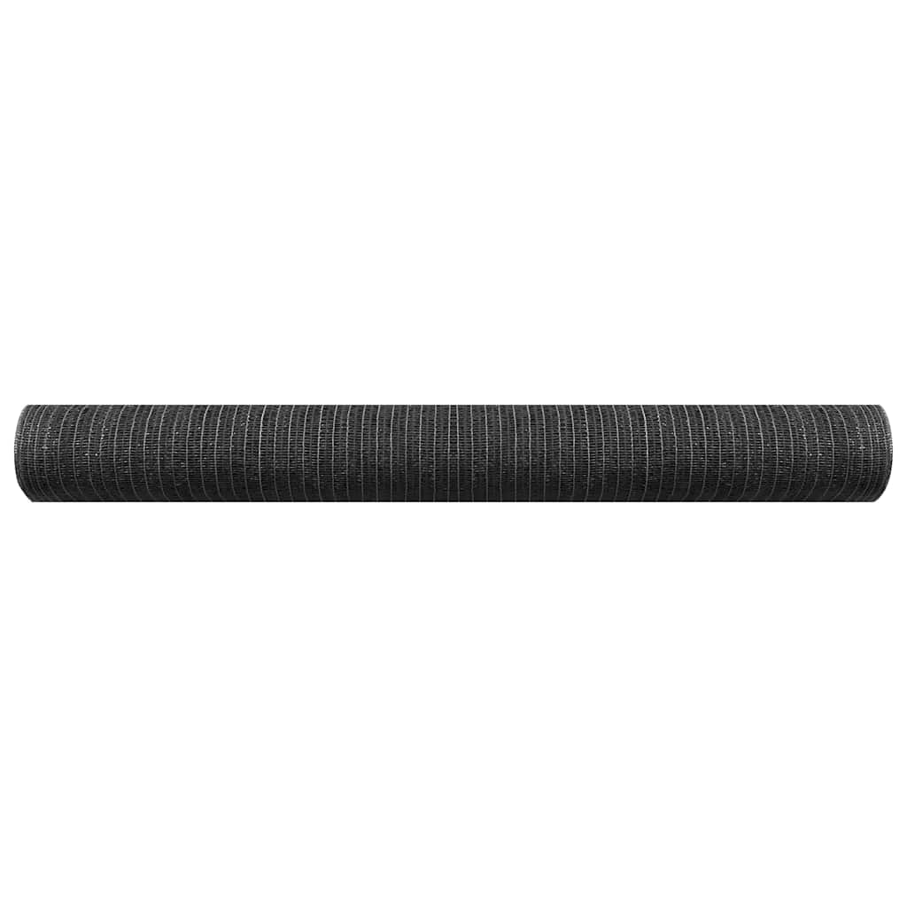 VIDAXL PrivacyNet 75 g m² 1,2 x 25 M HDPE Anthracit -Colored