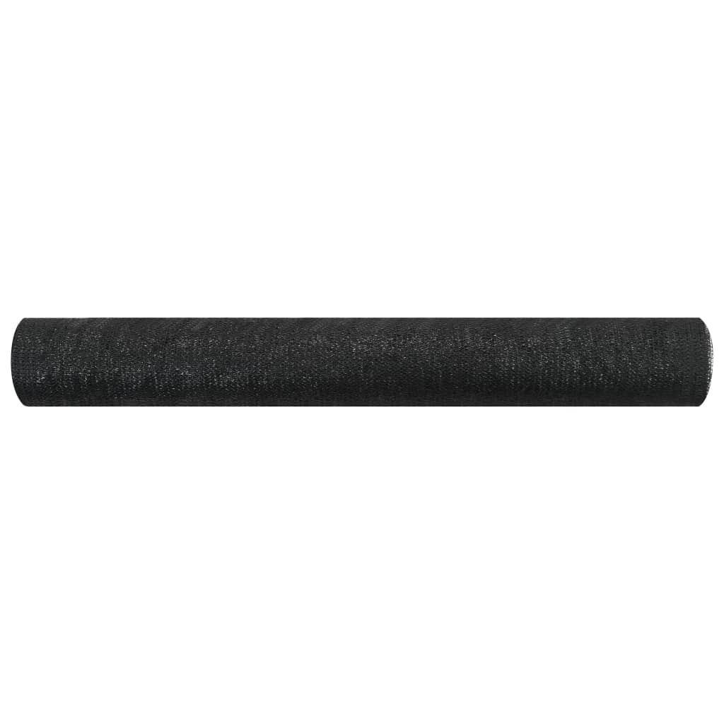 Vidaxl PrivacyNet 75 g m² 1x10 M HDPE Schwarz