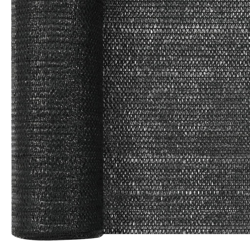 Vidaxl PrivacyNet 75 g m² 1x10 M HDPE Schwarz