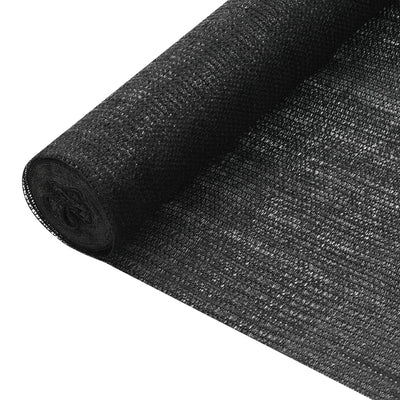 Vidaxl PrivacyNet 75 g m² 1,2 x 10 M HDPE Schwarz
