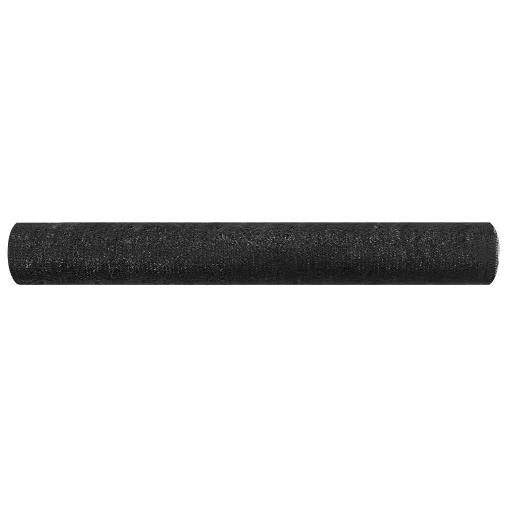 Vidaxx Sichtschutznetz schwarz 2x50 m HDPE 75 g m²