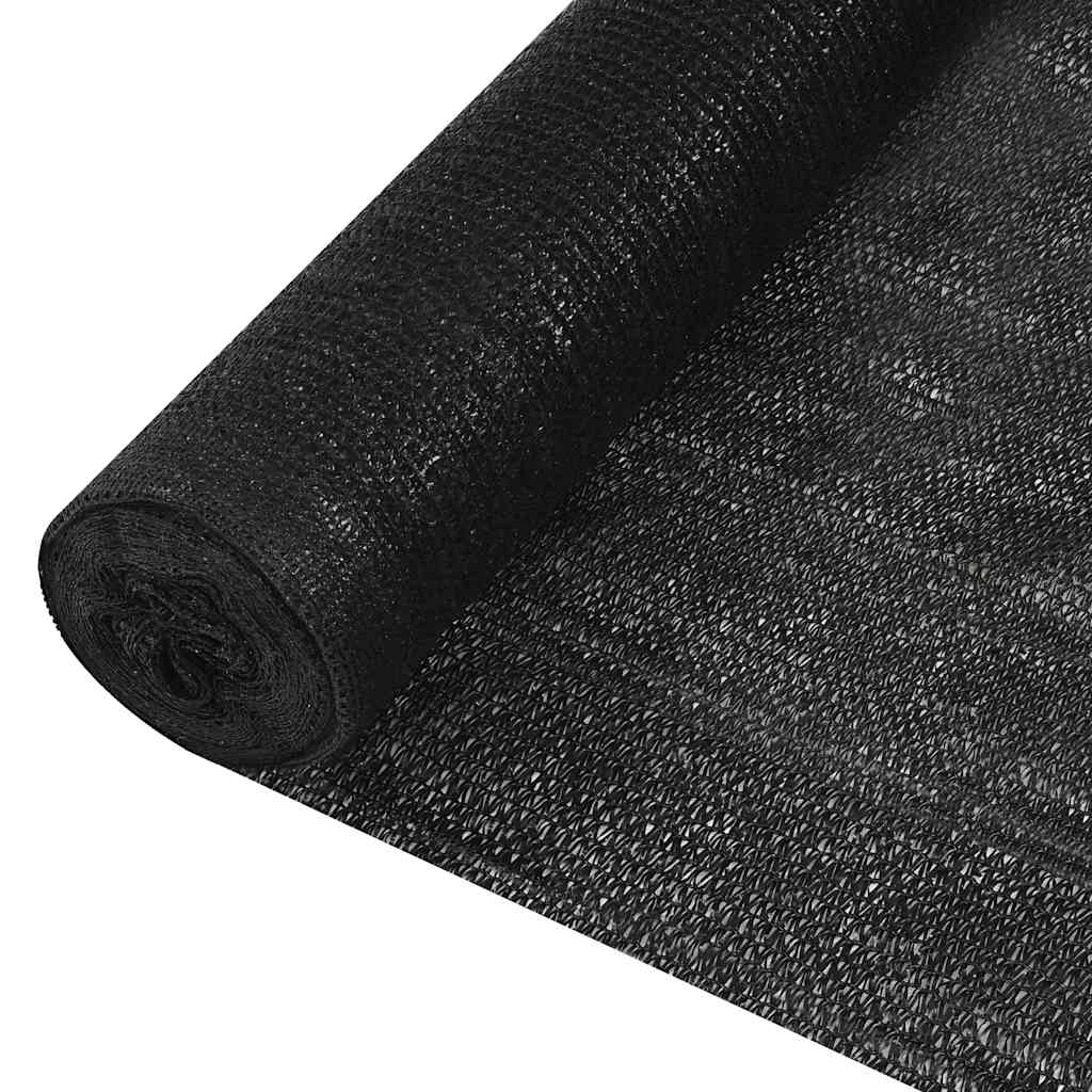 VidaXL Sichtschutznetz 150 g m² 1,8x10 m HDPE schwarz