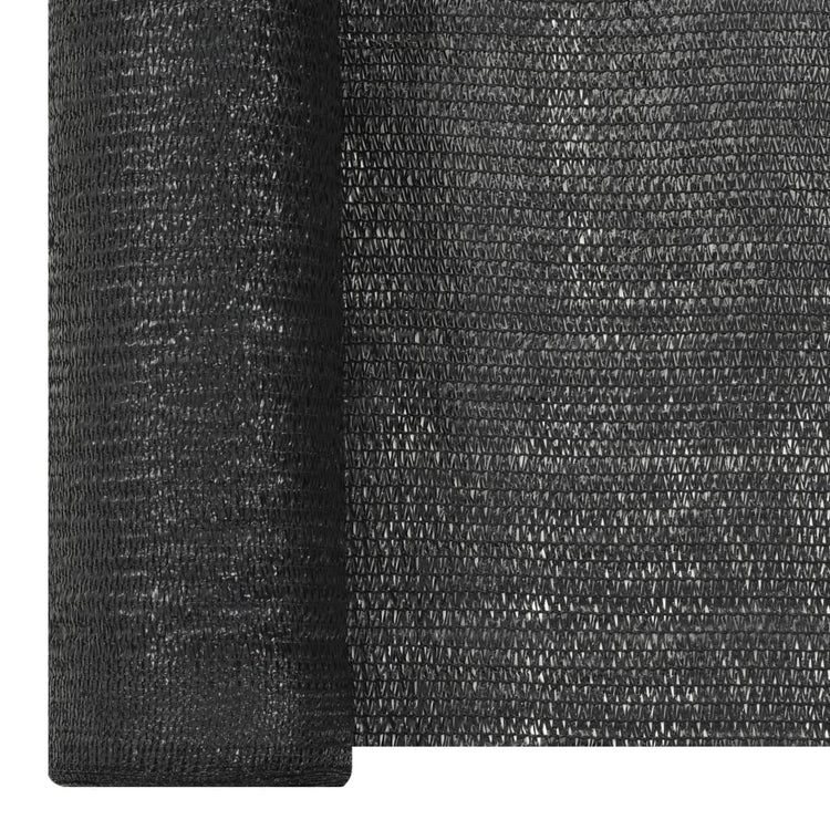 Vidaxl PrivacyNet 150 g m² 3,6 x 10 M HDPE Schwarz