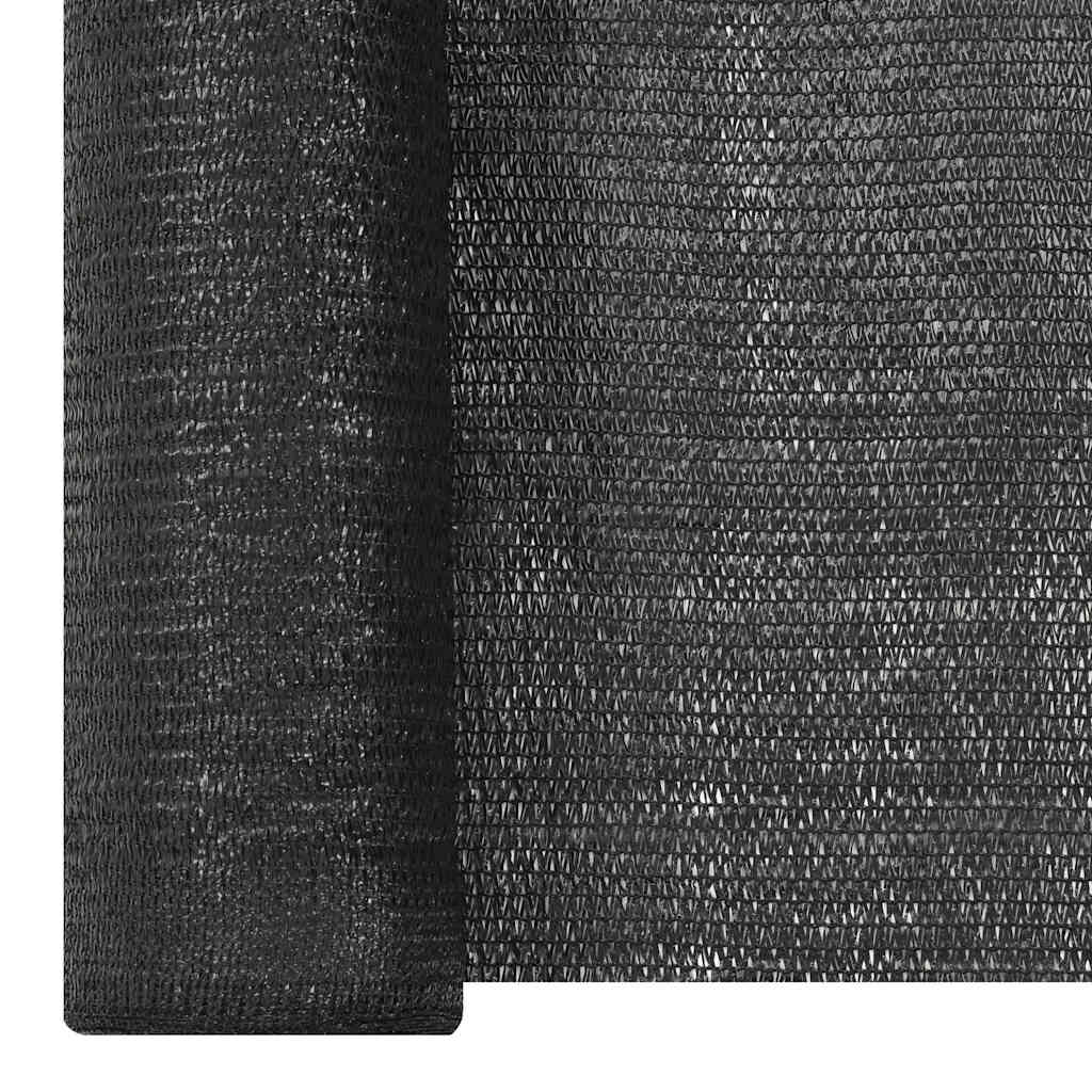 Vidaxx Sichtschutznetz 195 g m² 1,2x50 m HDPE schwarz