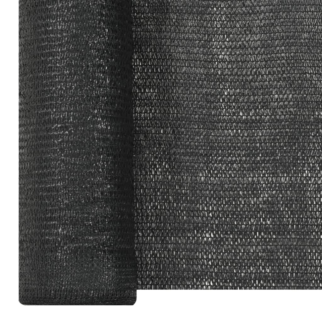 Vidaxl PrivacyNet 195 g m² 1,5x25 M HDPE Schwarz
