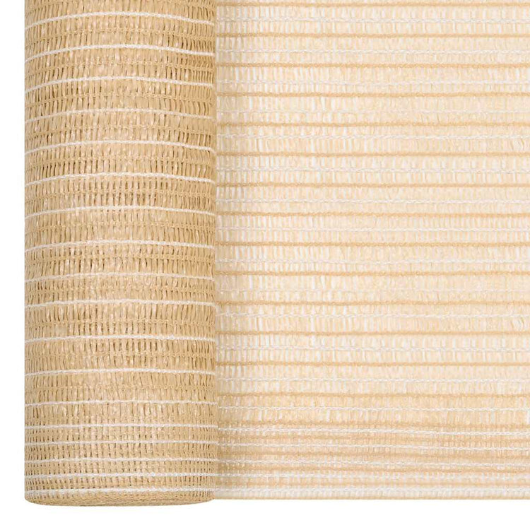 Vidaxx Sichtschutznetz 150 g m² 3,6x10 m HDPE Beige