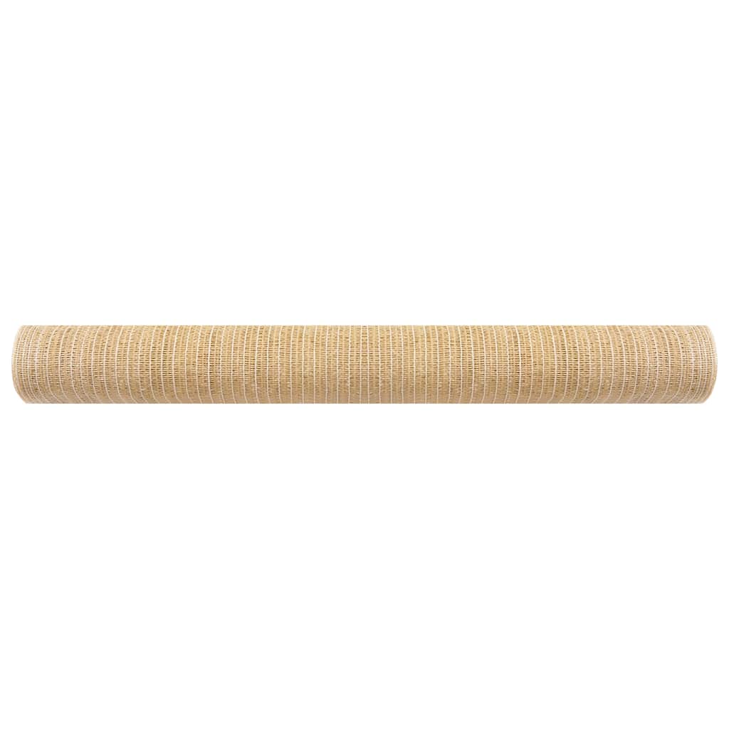 VidaXL Sichtschutznetz 195 g m² 1x10 m HDPE Beige