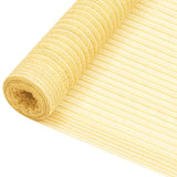 VidaXL Sichtschutznetz 195 g m² 2x25 m HDPE Beige - afbeelding 3
