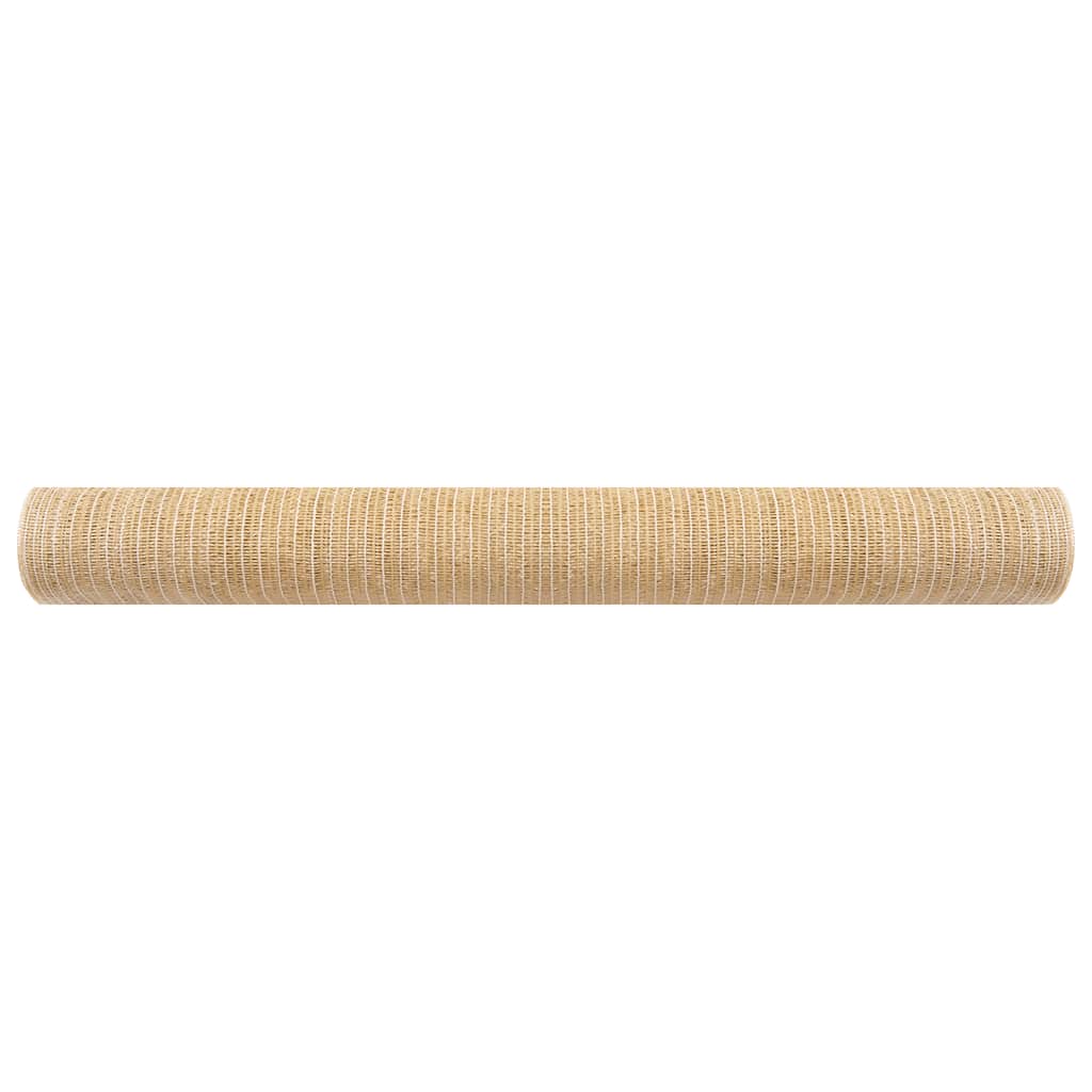 VidaXL Sichtschutznetz 195 g m² 2x25 m HDPE Beige