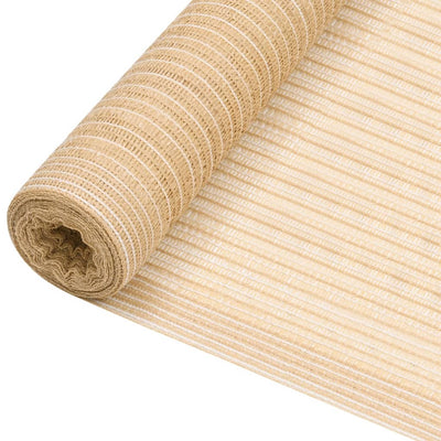 VidaXL Sichtschutznetz 195 g m² 2x50 m HDPE Beige