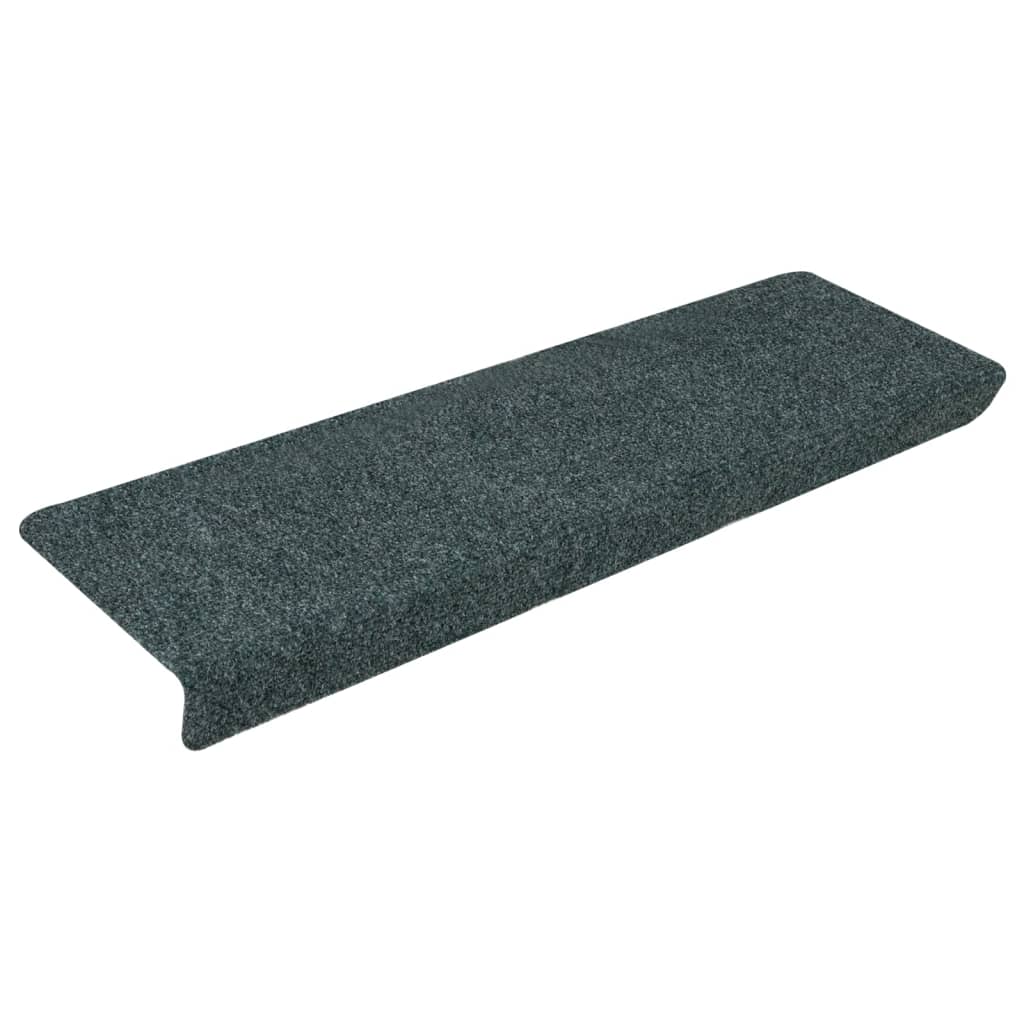 Vidaxl -Treppenmatten 15 St 65x21x4 cm Nadel braun