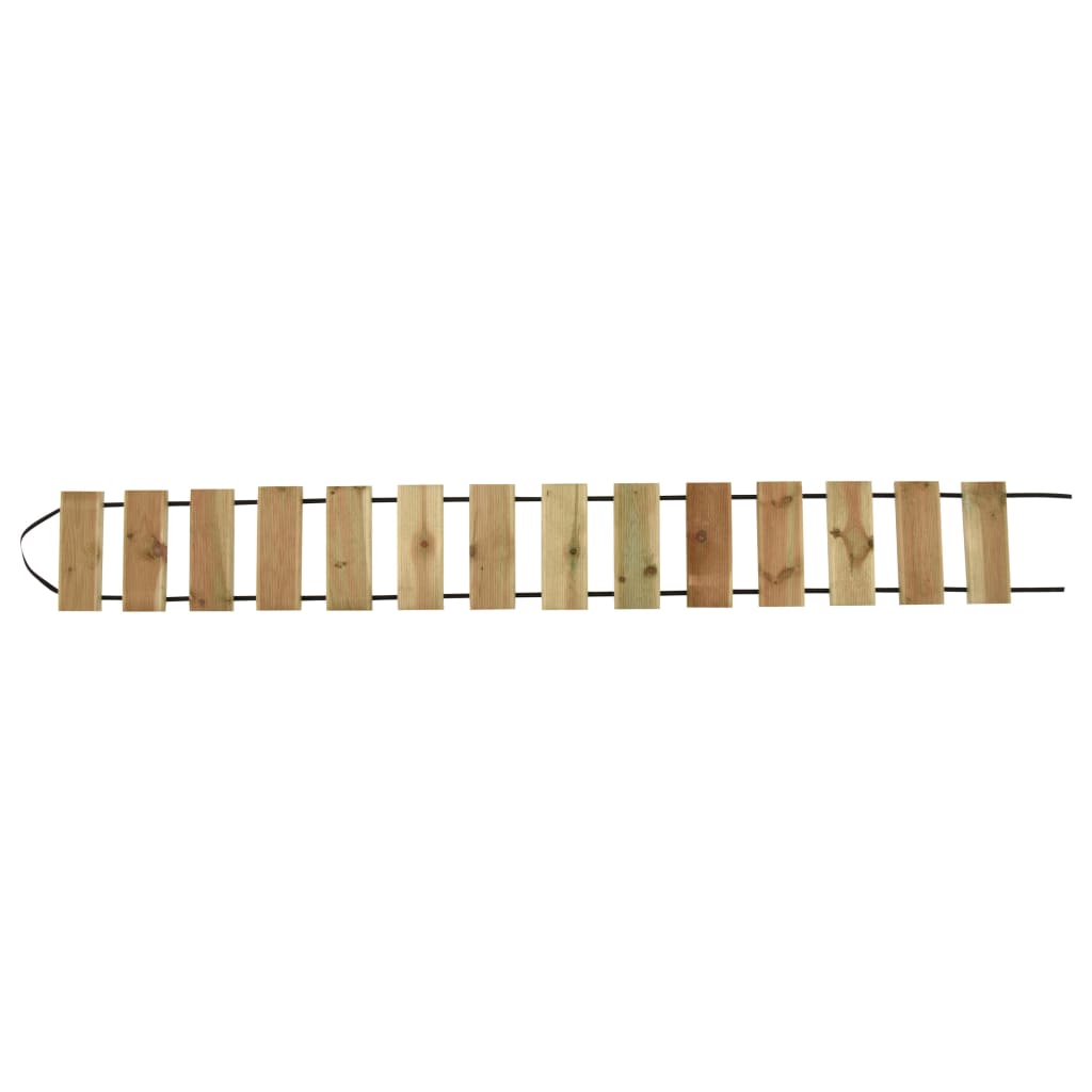 Vidaxl Gardenpad Rollbar 35 x 300 cm imprägniertes Kiefernholz