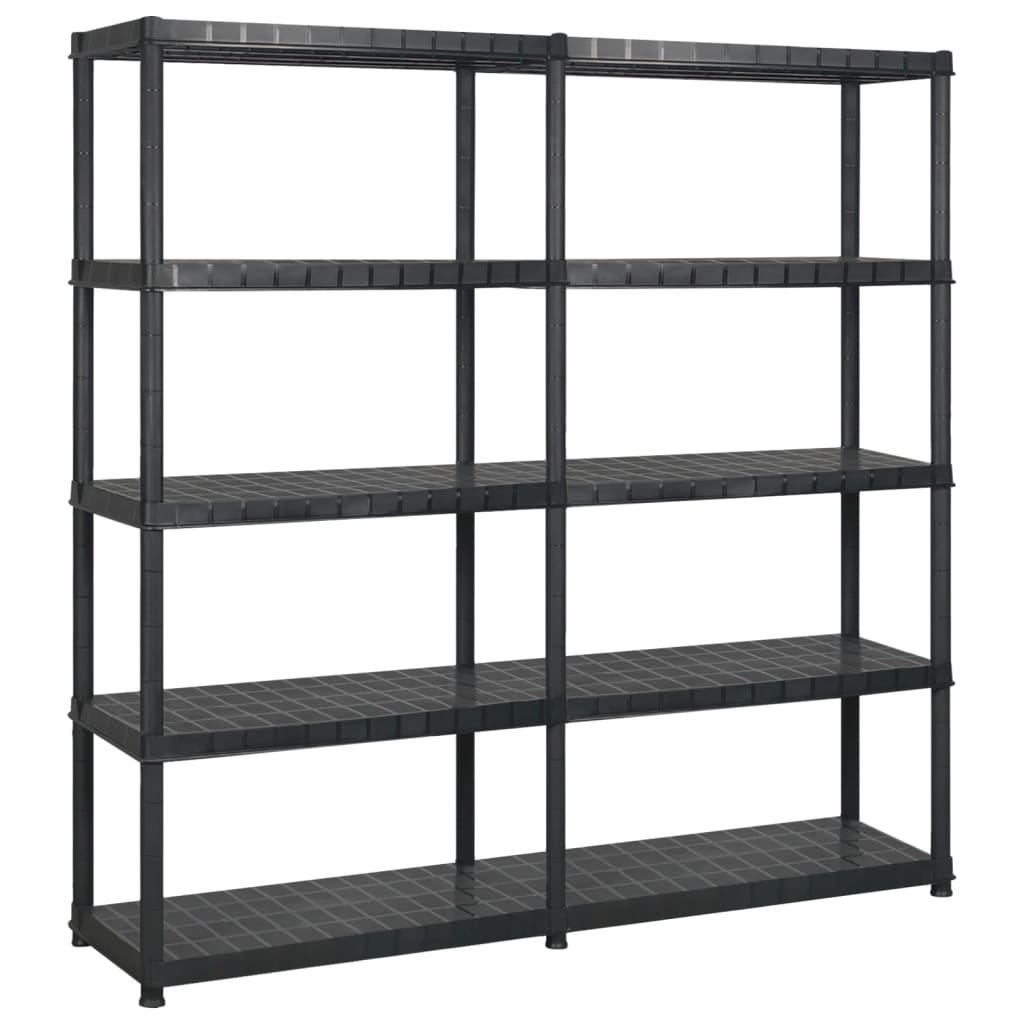 VIDAXL-LAGER RAKE 5-LAYER 170X40X185 CM CLASTIK SCHLAFT
