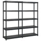 VIDAXL-LAGER RAKE 5-LAYER 170X40X185 CM CLASTIK SCHLAFT