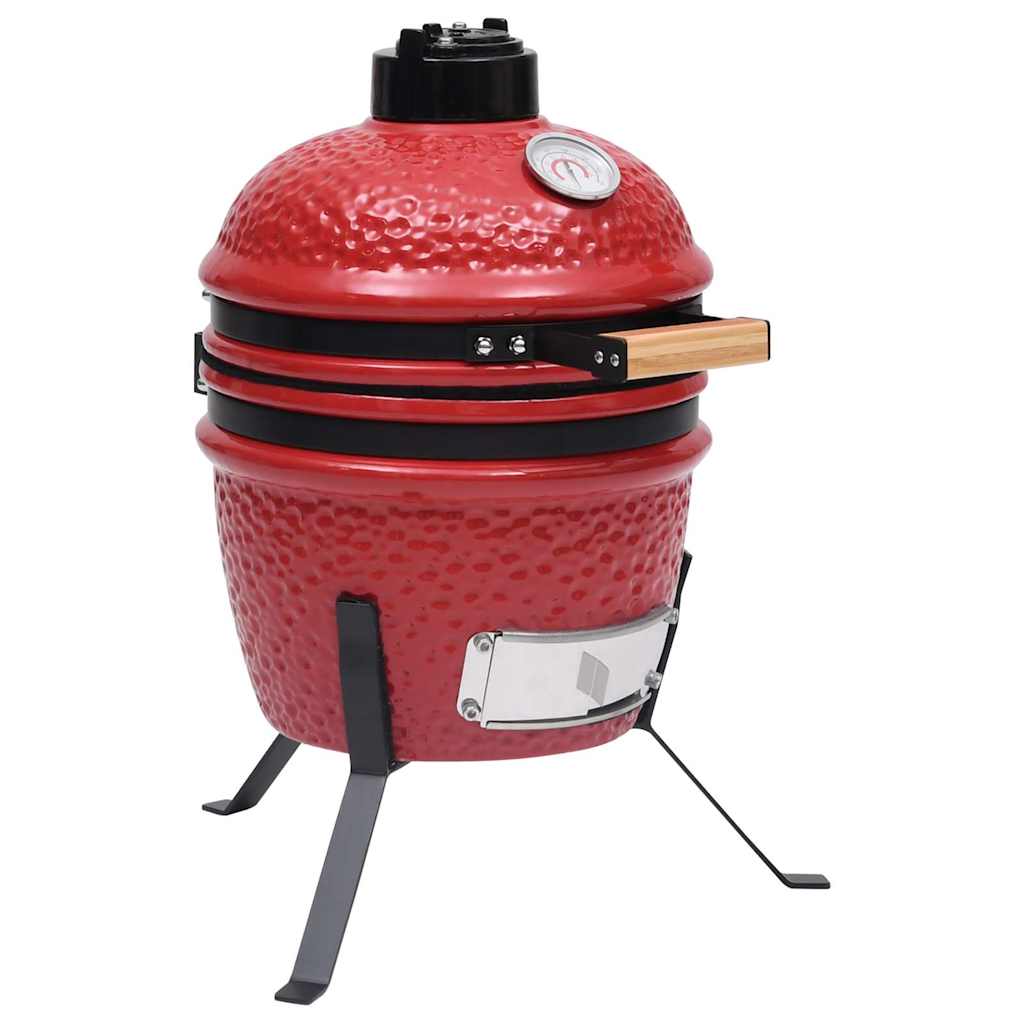 Vidaxl Kamado Barbecue 2-in-1 56 cm Keramikrot