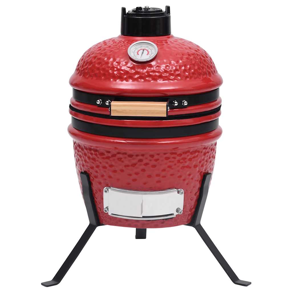 Vidaxl Kamado Barbecue 2-in-1 56 cm Keramikrot