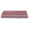 Vidaxl Bank Kissen Palette 120x80x10 cm Bordeaux Rot