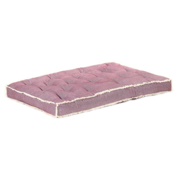 Vidaxl Bank Kissen Palette 120x80x10 cm Bordeaux Rot