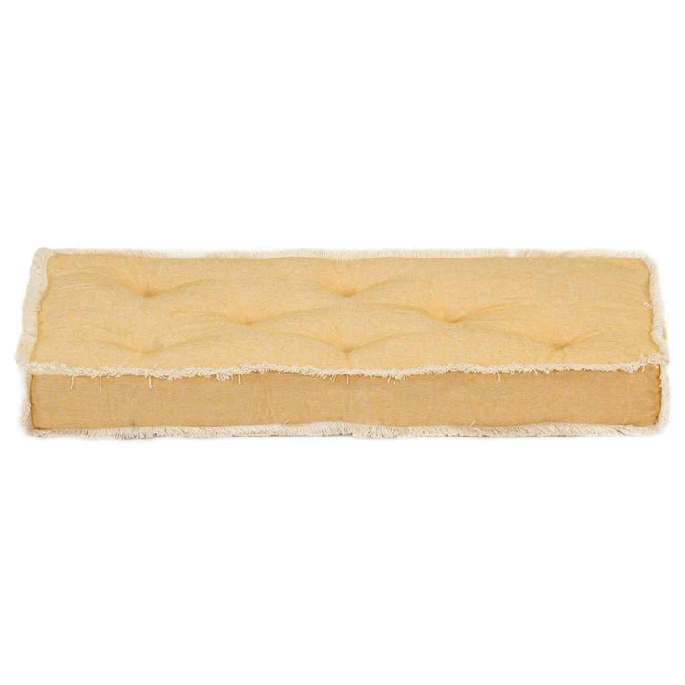 VidaXL Sofakissen Palette 73x40x7 cm gelb