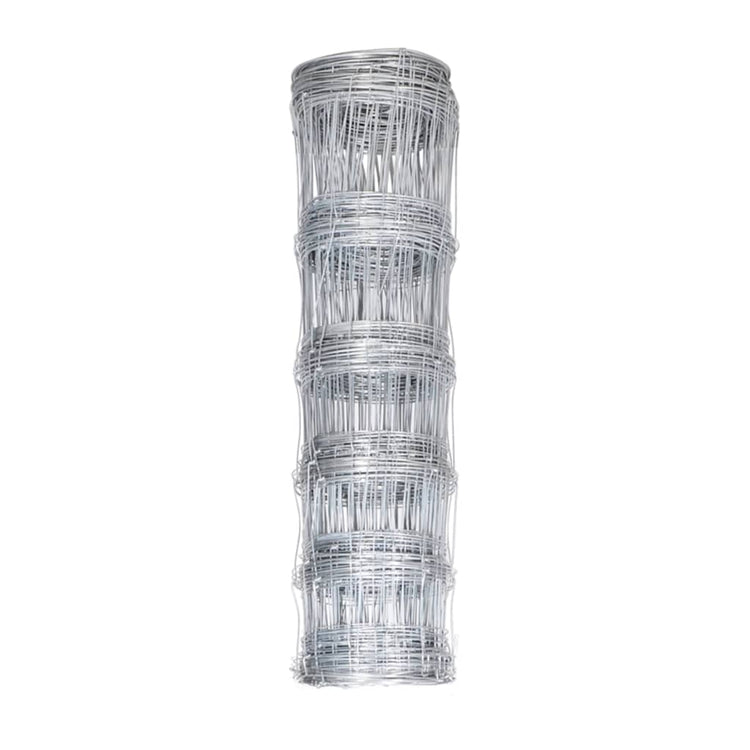 Vidaxl HEK 50x1,5 M verzinkte Stahl Silberfarbe