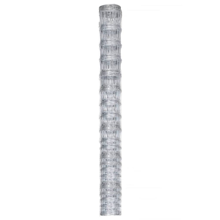 Vidaxl HEK 50 x 1,6 M verzinkte Stahl Silberfarbe