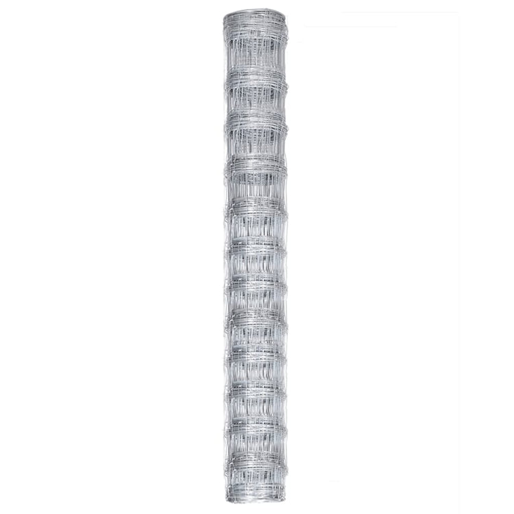 Vidaxl Gartenzaun 50x1,25 m verzinkter Stahl Silberfarbe