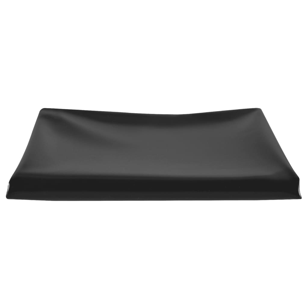 VIDAXL -Teich Liner 1 mm 3x2 M PVC Schwarz