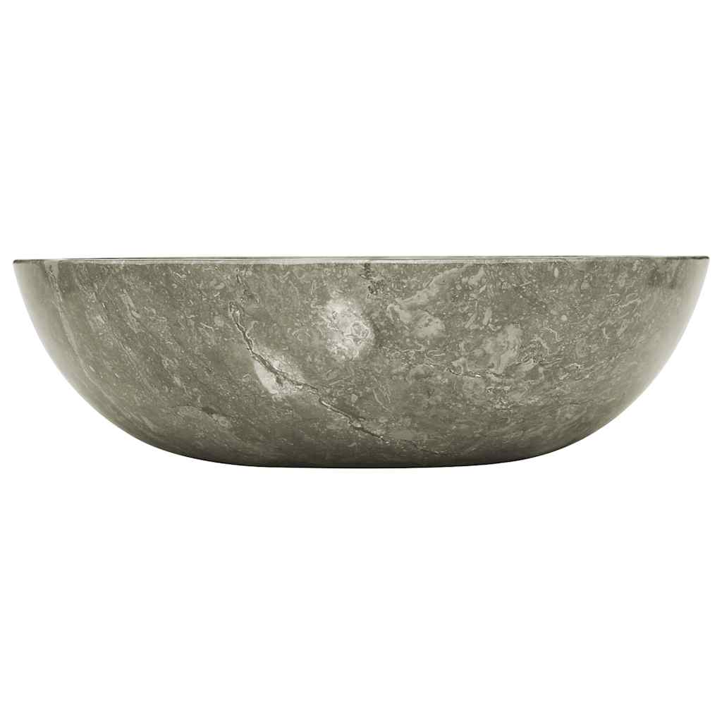 VIDAXL SAKK Ø40x12 cm Marmorgrau