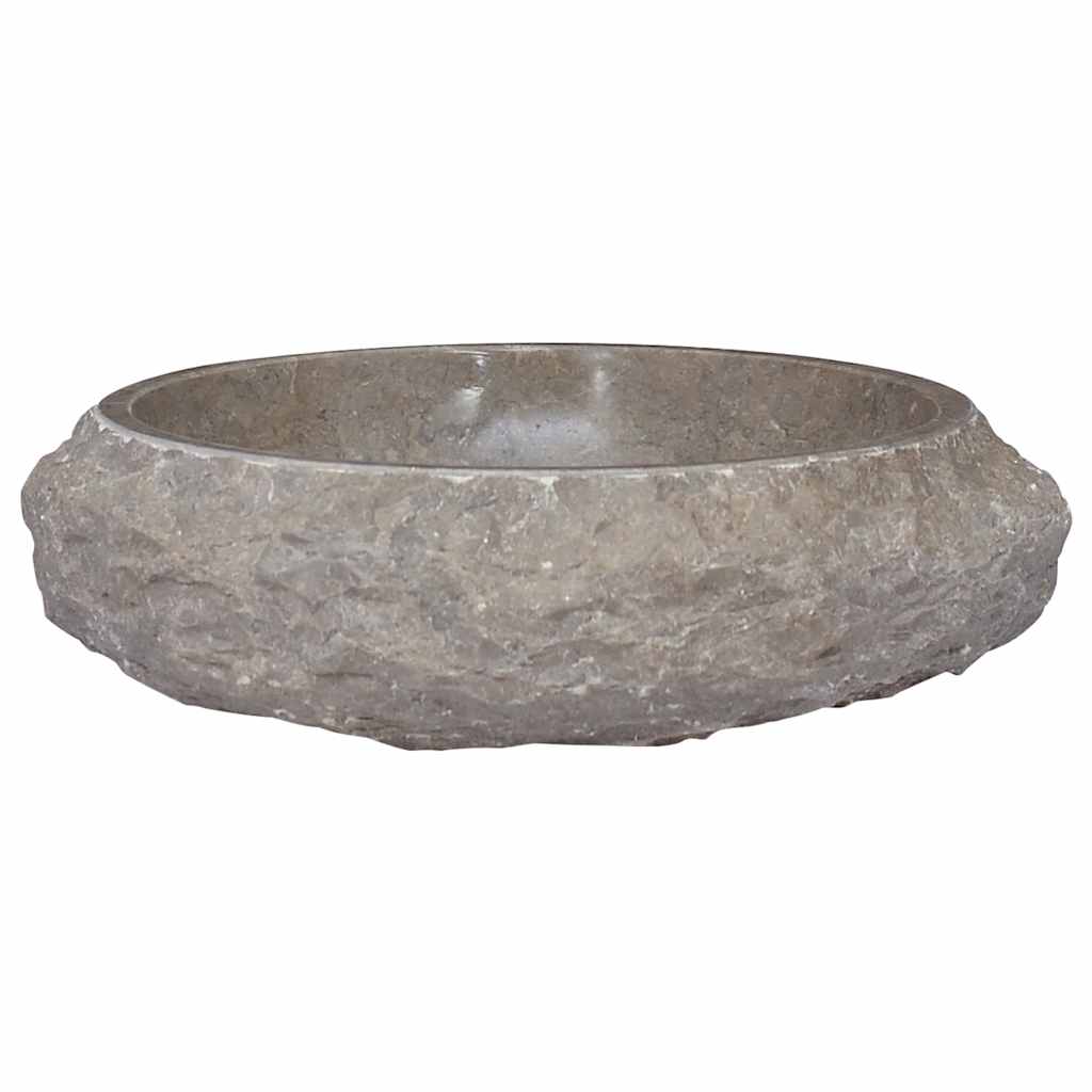 VIDAXL SAKK Ø40x12 cm Marmorgrau