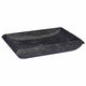 Vidaxl Sink 50x35x10 cm Marmor Schwarz