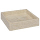 Vidaxl Sink 40x40x10 cm Marmorcreme gefärbt