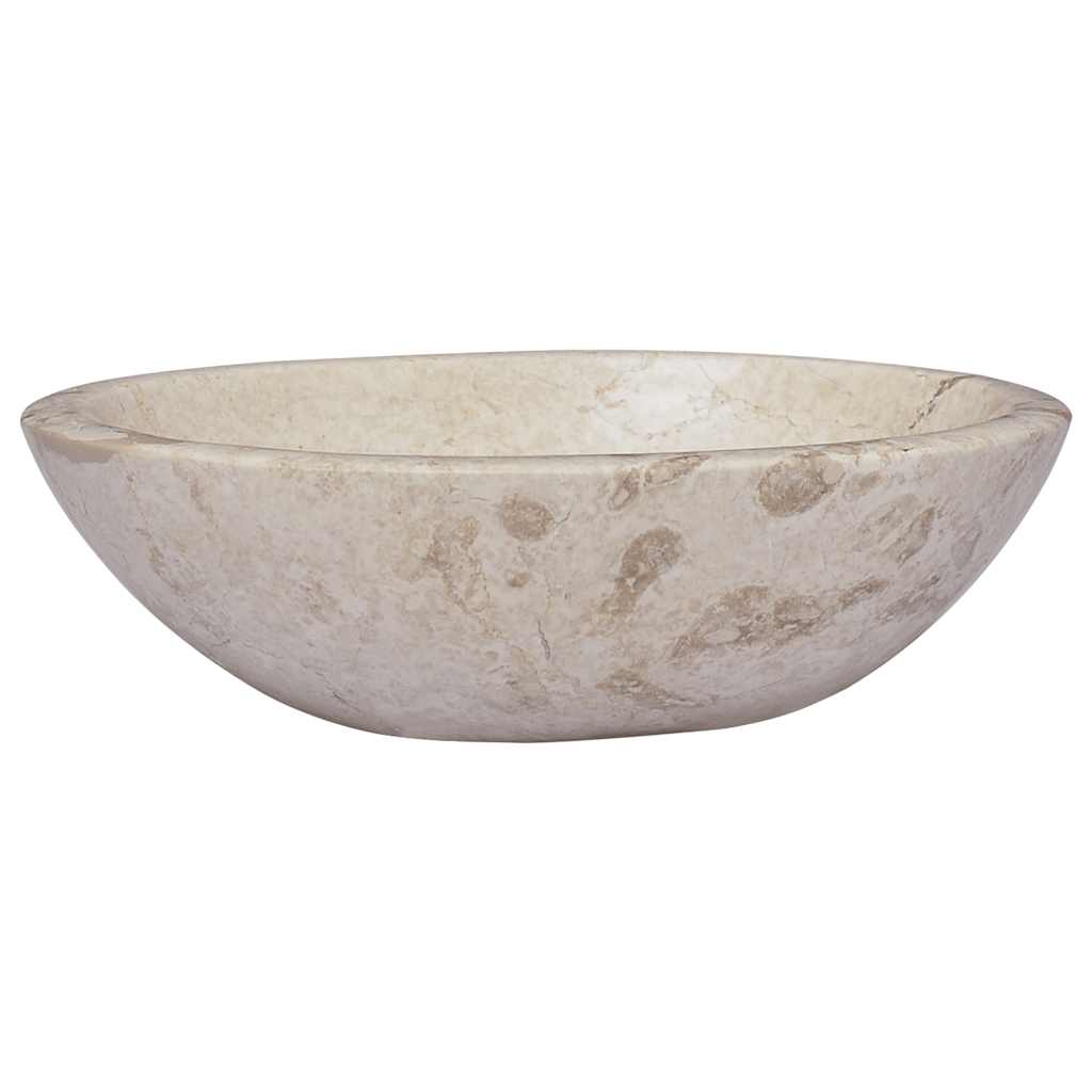 Vidaxl Sink 53x40x15 cm Marmorcreme -Colored