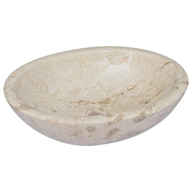 Vidaxl Sink 53x40x15 cm Marmorcreme -Colored
