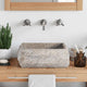 Vidaxl Sink 30x30x13 cm Marmorgrau