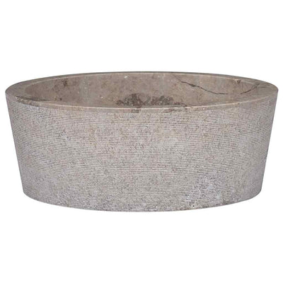 VIDAXL SAKK Ø40x15 cm Marmorgrau