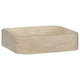Vidaxl Sink 40x40x10 cm Marmorcreme gefärbt