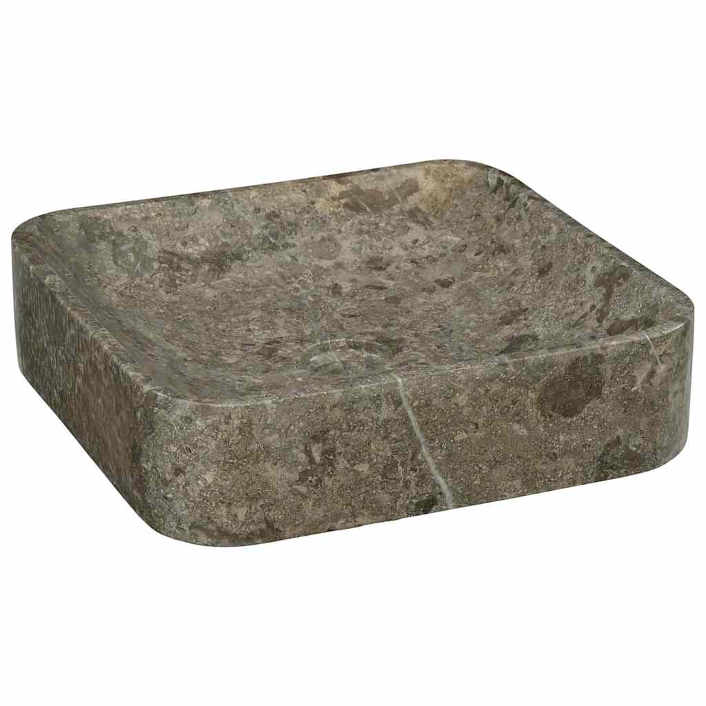 Vidaxl Sink 40x40x10 cm Marmorgrau