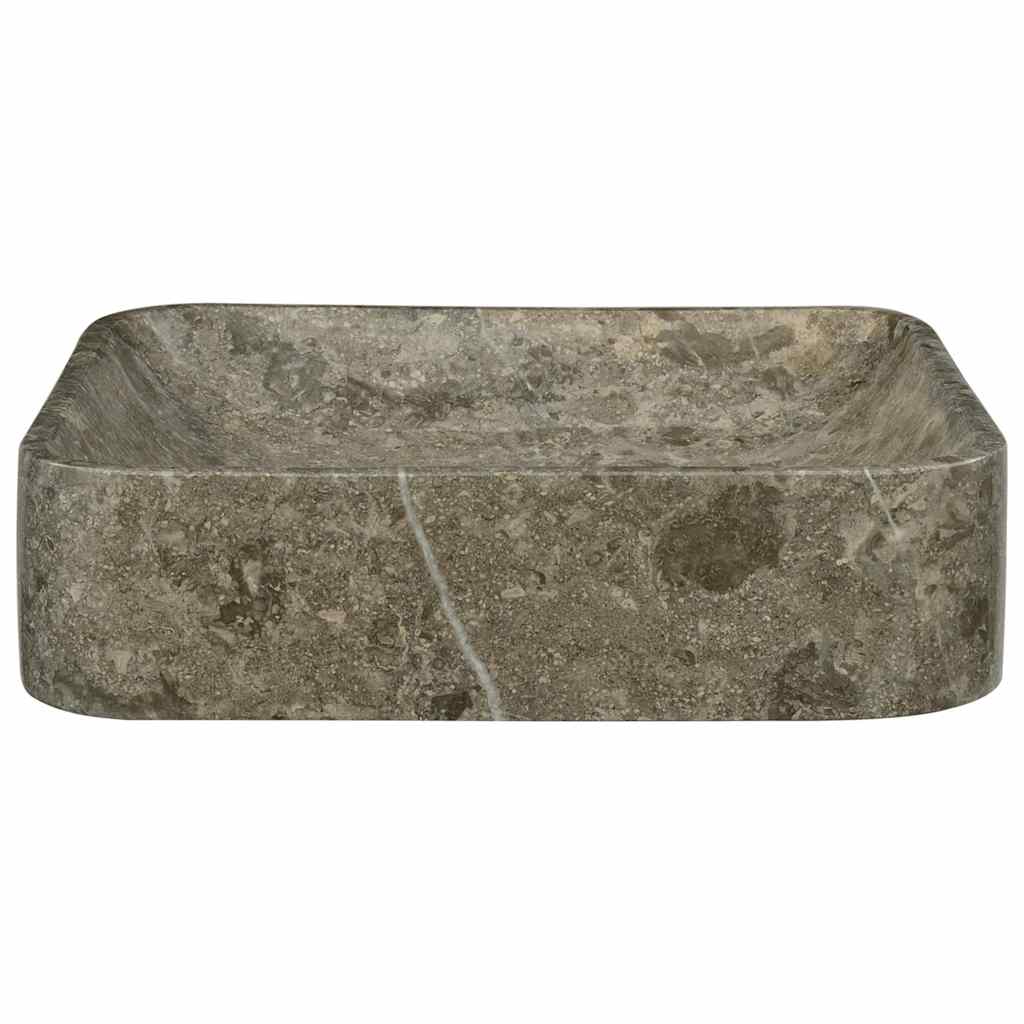 Vidaxl Sink 40x40x10 cm Marmorgrau
