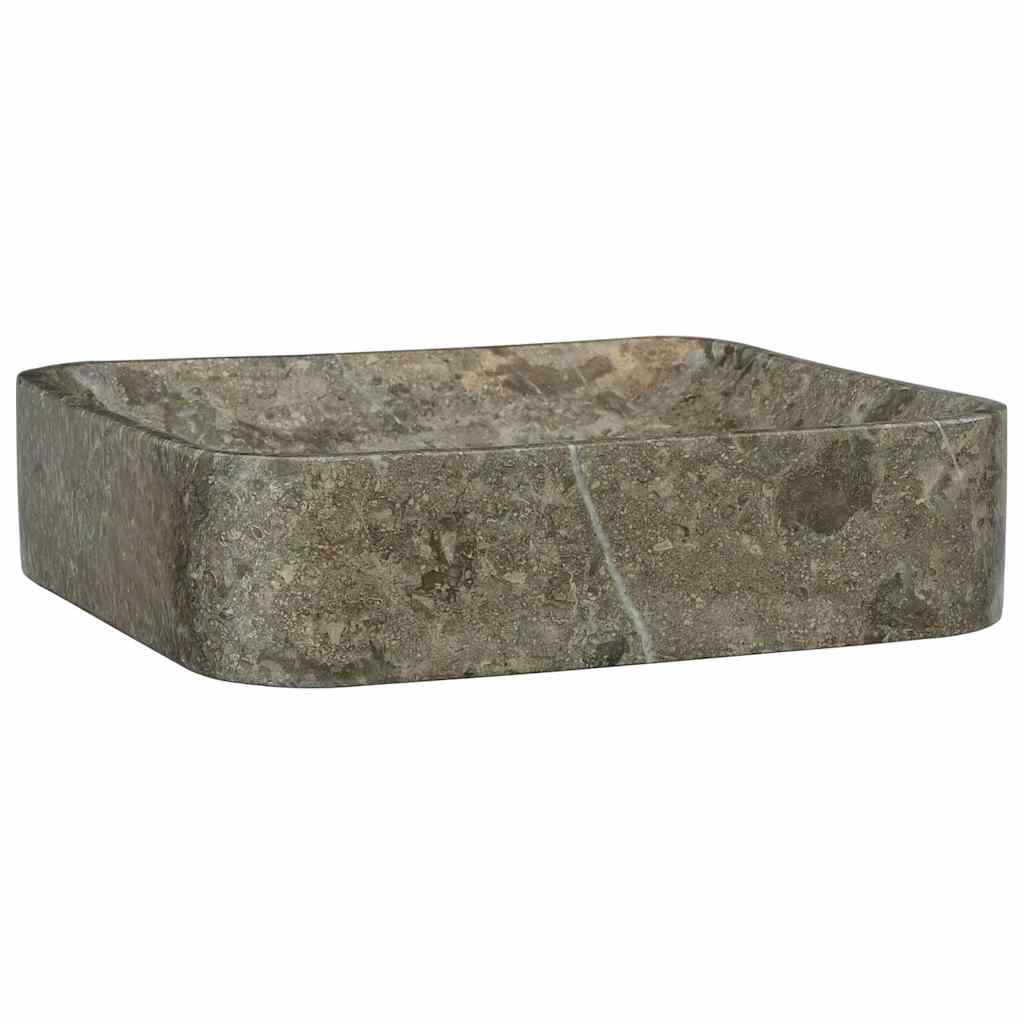 Vidaxl Sink 40x40x10 cm Marmorgrau